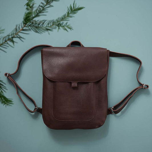 Backpack, Come Along, Dark Brown used look