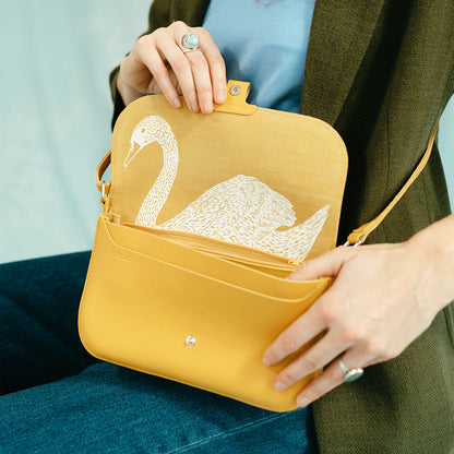 Bag, Wild Swan, Yellow