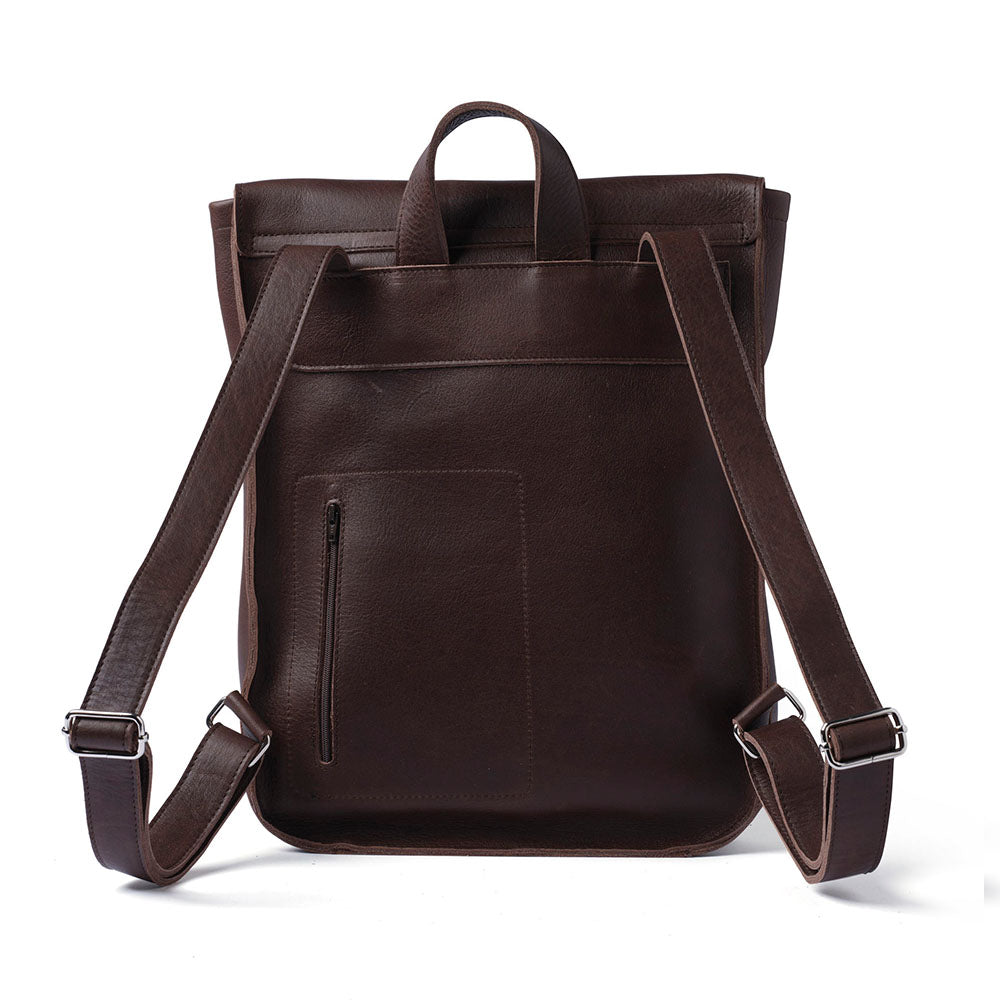 Backpack, Come Along, Dark Brown used look