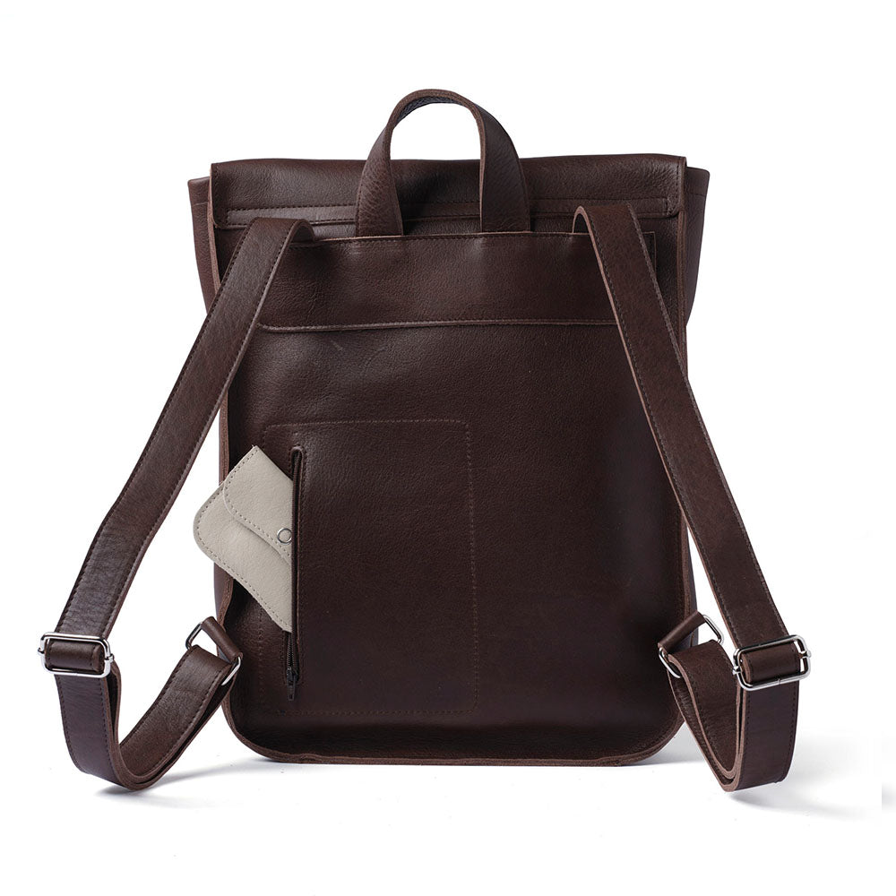 Backpack, Come Along, Dark Brown used look