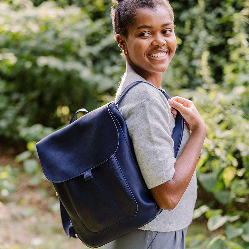 Backpack, Come Along, Ink Blue