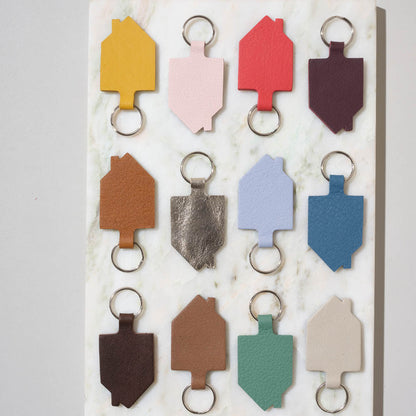 Keyring, Good House Keeper, Faded Blue