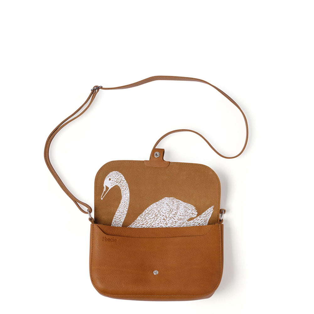 Bag, Wild Swan, Cognac used look