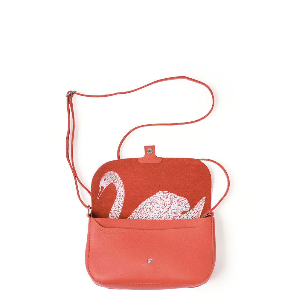 Bag, Wild Swan, Coral