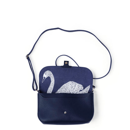 Bag, Wild Swan, Ink Blue