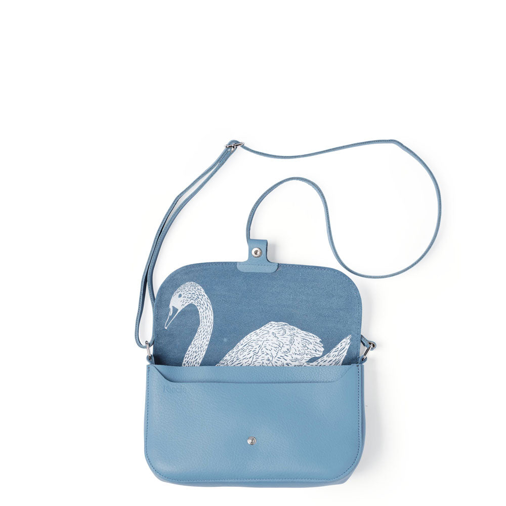 Bag, Wild Swan, Painters Blue