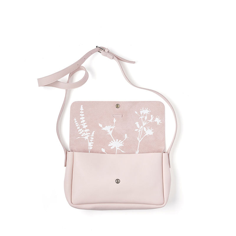 Bag, Picking Flowers Medium, Powder Pink