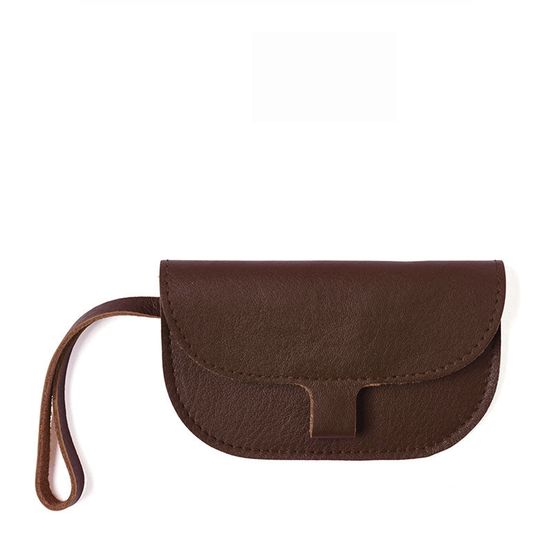 Wallet, Small Wishes, Dark Brown used look