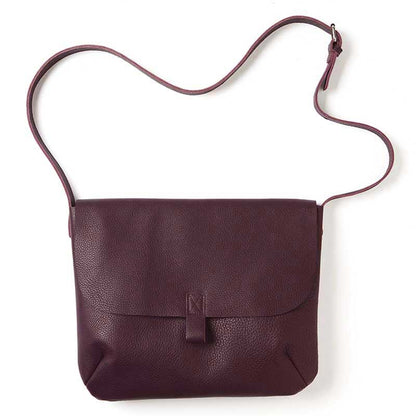 Shoulderbag, Back Yard, Aubergine