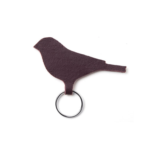 Keyring, Mini Tweet, Aubergine