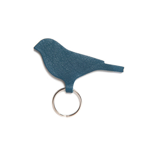 Keyring, Mini Tweet, Faded Blue