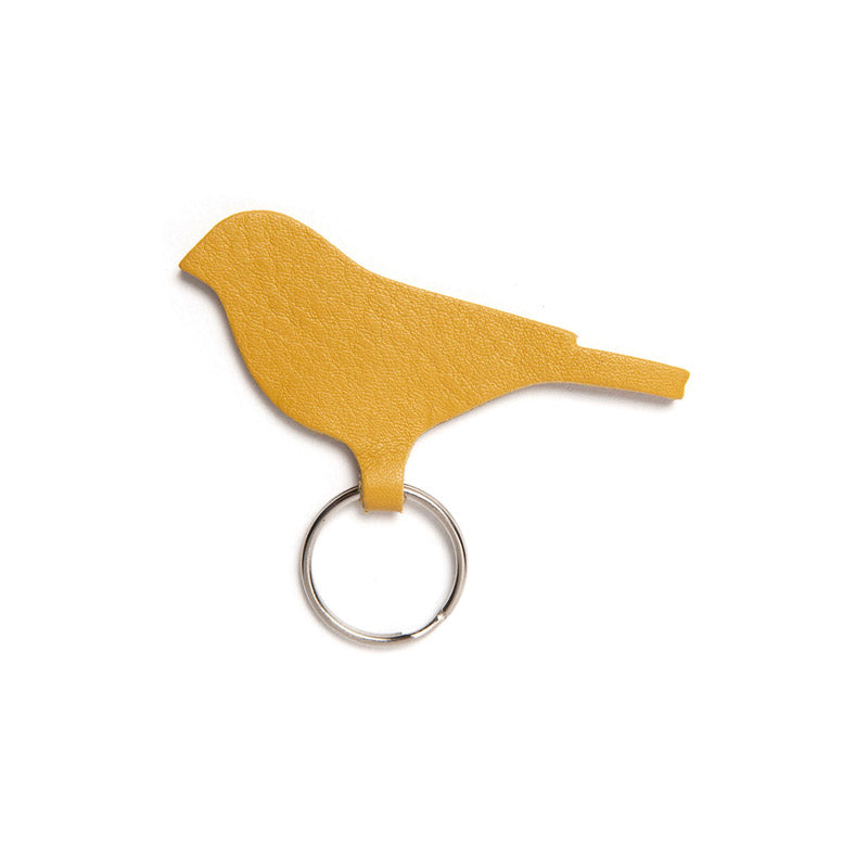 Keyring, Mini Tweet, Yellow