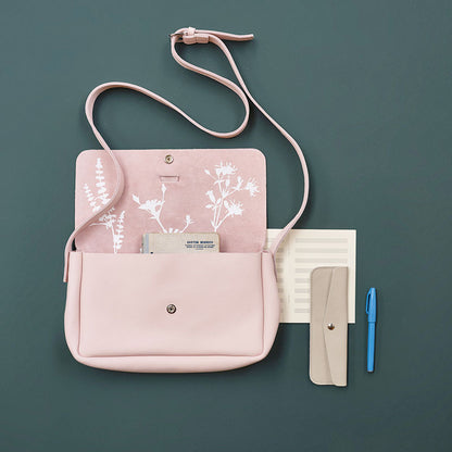 Bag, Picking Flowers Medium, Powder Pink