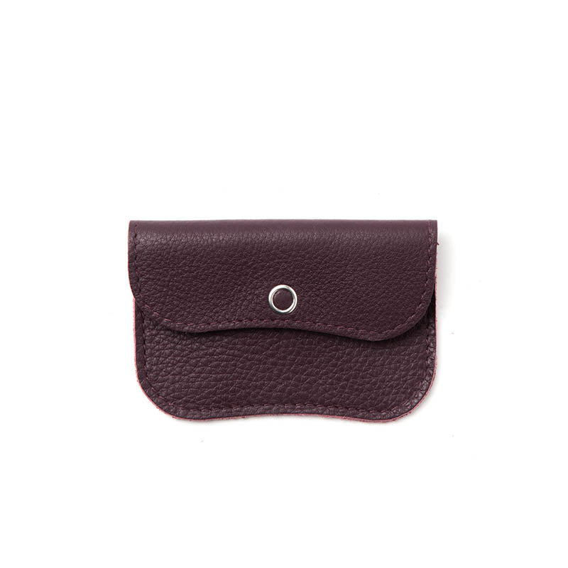 Wallet, Mini Me, Aubergine