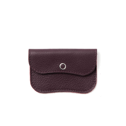 Wallet, Mini Me, Aubergine